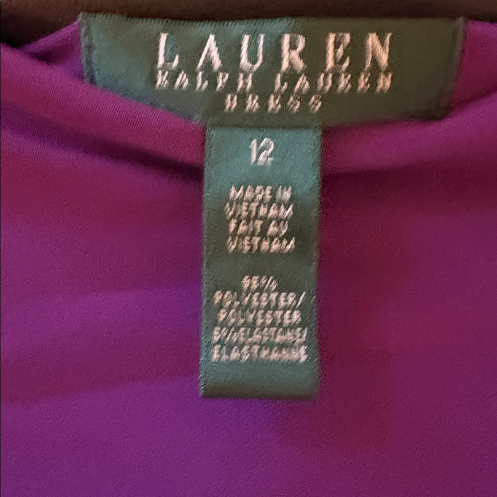 Purple Knot-Front Sheath Dress - Picture 6 of 6